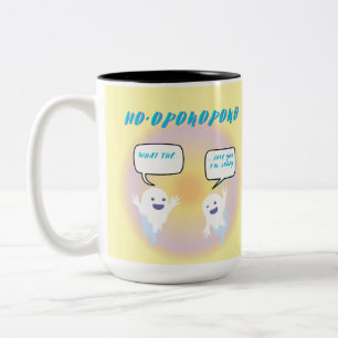 Ho'oponopono Ghosts Healing & Funny Zweifarbige Tasse