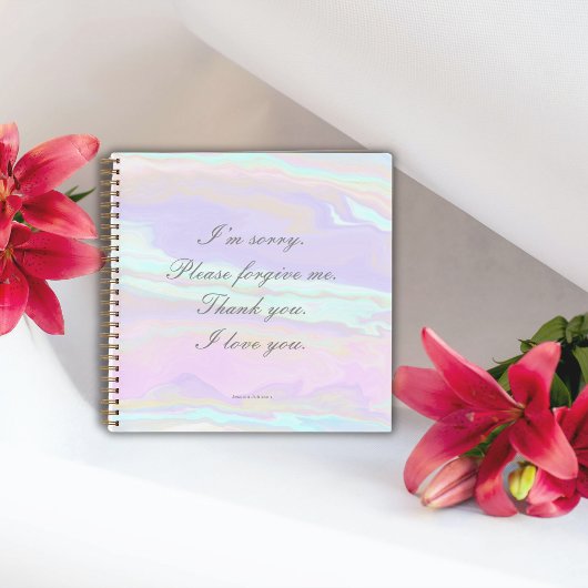 Hooponopono Inspiration Notebook Notizblock