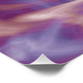 Ho'oponopono Lila Smoke Poster (Ecke)