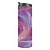 Ho'oponopono Lila Smoke Thermosbecher (Nach rechts gedreht)