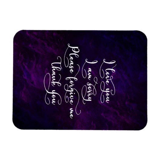 Ho'oponopono Magnet (Horizontal)