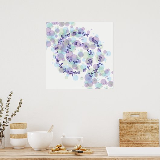 Ho'oponopono Poster (Küche)