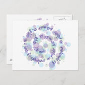 Ho'oponopono Postkarte (Vorne/Hinten)