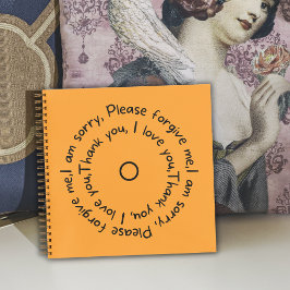 Hooponopono Reflections-Notebook Notizblock