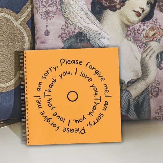 Hooponopono Reflections-Notebook Notizblock