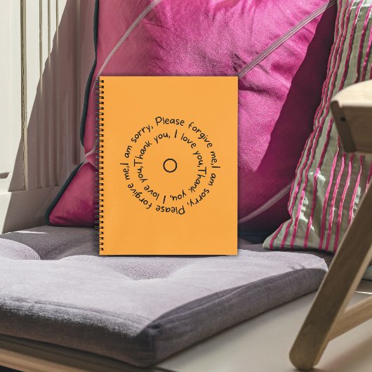 Hooponopono Reflections-Notebook Notizblock