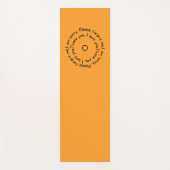 Hooponopono Reflections Yogamatte (Vorderseite)