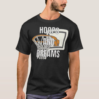 Hoops And Dreams - Basketball-Legenden T-Shirt