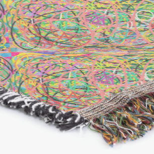 Hoops Art Design gemischte Farben Jingle Decke