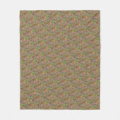 Hoops Art Design gemischte Farben Jingle Fleecedecke (Vorderseite)