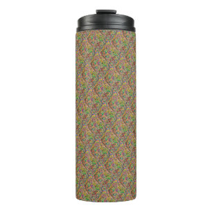 Hoops Art Design gemischte Farben Jingle Thermosbecher