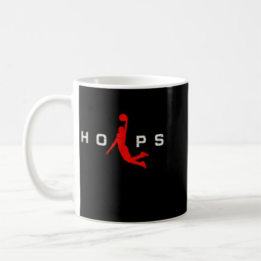 Hoops - Baseball Kaffeetasse (Links)