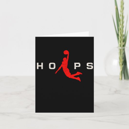 Hoops - Baseball Karte (Vorderseite)