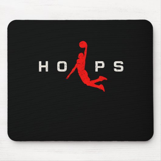 Hoops - Baseball Mousepad (Vorne)