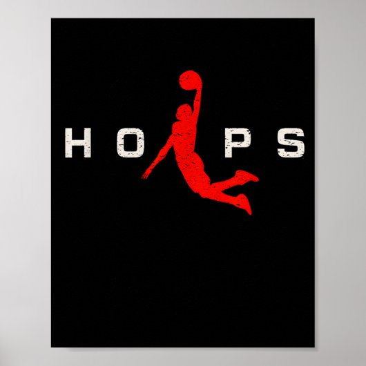 Hoops - Baseball Poster (Vorne)