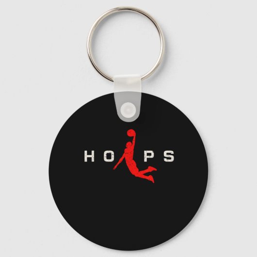 Hoops - Baseball Schlüsselanhänger (Vorderseite)