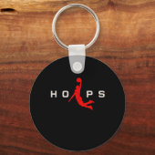 Hoops - Baseball Schlüsselanhänger (Vorderseite)
