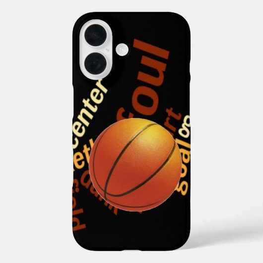 Hoops Basketball Sport Fanatics Case-Mate iPhone Hülle (Rückseite)