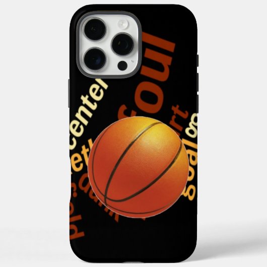 Hoops Basketball Sport Fanatics. Case-Mate iPhone Hülle (Rückseite)