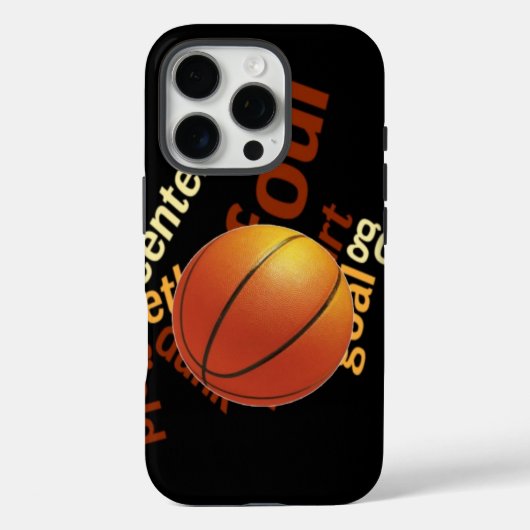 Hoops Basketball Sport Fanatics.jpg Case-Mate iPhone Hülle (Rückseite)