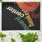 Hoops Basketball Sport Fanatics.jpg Handtuch (Gefaltet)