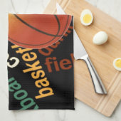 Hoops Basketball Sport Fanatics.jpg Handtuch (Viertel Falte)