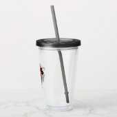Hoops Basketball und Net Acrylic Tumbler Acryltrinkbecher (Links)