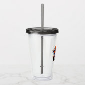 Hoops Basketball und Net Acrylic Tumbler Acryltrinkbecher (Rechts)