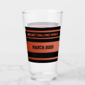 Hoops Bracket Challenge Gewinner Glass Glas (Vorderseite)