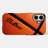 Hoops Personalisiert Case-Mate iPhone Hülle (Rückseite (Horizontal))