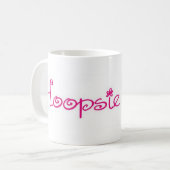 Hoopsie Gänseblümchen Kaffeetasse (Vorderseite Links)