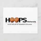 HoopsNetwork.com Postkarte (Vorderseite)