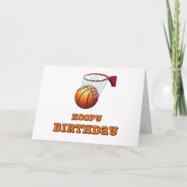 Hoopy Birthday Greeting Card Karte