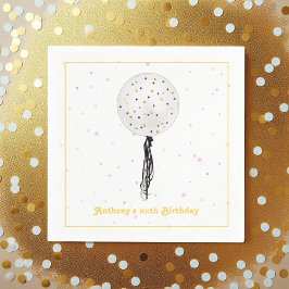 Hooray, es ist mein Tag! Birthday Party Ballon Serviette