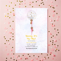 Hooray, es ist mein Tag! Minimale Geburtstagsparty