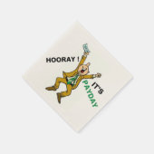 HOORAY! ES IST ZAHLTAG SERVIETTE (Ecke)