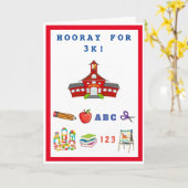 Hooray for 3K card Karte (Gelbe Blume)