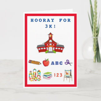 Hooray for 3K card Karte