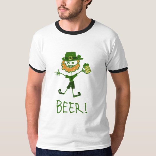 Hooray für Bier! T-Shirt (Vorderseite)