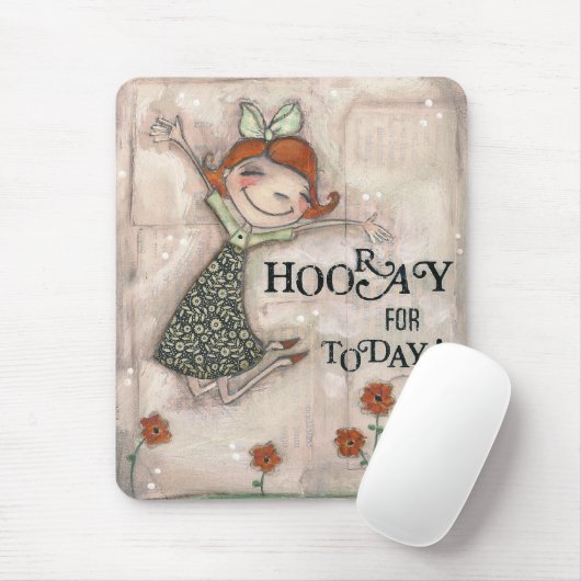 Hooray für heute! - Mousepad (Mit Mouse)