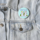 HOORAY für Schnee-Tage! Button (Beispiel)