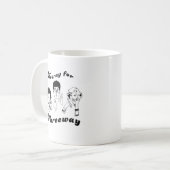 HOORAY FÜR THREEWAY KAFFEETASSE (Vorderseite Links)