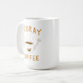 Hooray Kaffee! Kaffeetasse (Vorderseite Links)