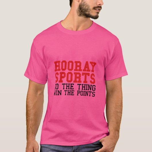 Hooray Sports T-Shirt (Vorderseite)