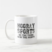 Hooray tut Sport den Sache-Gewinn die Punkte Kaffeetasse (Links)