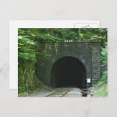 Hoosac Tunnel Ostportal Florida MA 2008 Postkarte (Vorne/Hinten)