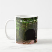 Hoosac Tunnel Ostportal Florida MA Kaffeetasse (Links)