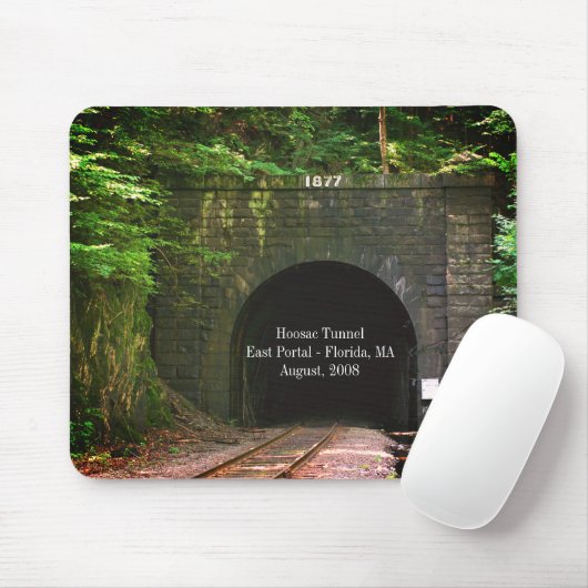 Hoosac Tunnel Ostportal Florida MA Mousepad (Mit Mouse)