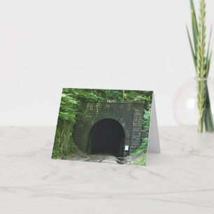 Hoosac-Tunnel Ostportal Florida MA Notiz Karte