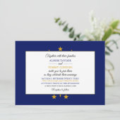 Hoosier Flag, Flagge von Indiana Wedding Einladung (Stehend Vorderseite)